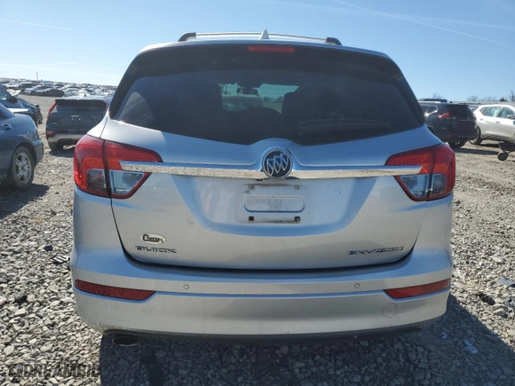 2017 Buick Envision Essence with VIN LRBFXBSA3HD128632, listed as a Copart auction lot 45983655 with 0 mi miles and Salvage Title. Bid and sale history available at carsss.com. Image 6.