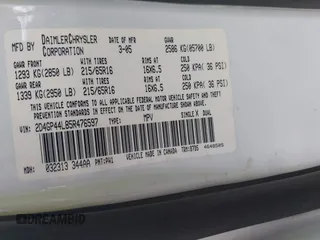 2005 Dodge Caravan SXT с VIN 2D4GP44L85R476597, выставлен на аукционе IAAI как лот 42667976 с пробегом 121 903 миль миль и . История ставок и продаж доступна на DreamBid. Изображение 9.