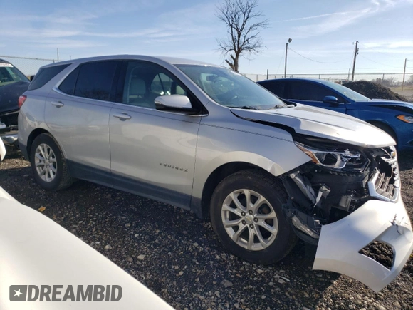 2018 Chevrolet Equinox LT with VIN 2GNAXJEV0J6230163, listed as a Copart auction lot 50053425 with 107,149 mi miles and Salvage Title. Bid and sale history available at carsss.com. Image 4.