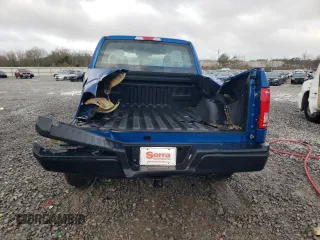 2017 Ford F-150 XL with VIN 1FTFX1EF8HKD34527, listed as a Copart auction lot 86733584 with 123,391 mi miles and Salvage Title. Bid and sale history available at carsss.com. Image 6.