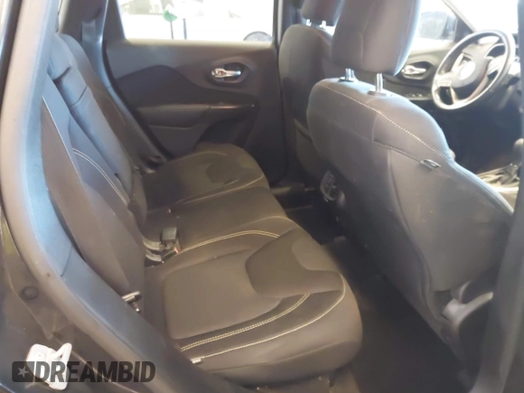 2015 Jeep Cherokee Latitude with VIN 1C4PJLCB9FW536767, listed as a IAAI auction lot 41380122 with 192,535 mi miles. Bid and sale history available at carsss.com. Image 8.