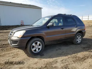 2009 Kia Sportage LX with VIN KNDJE723997619996, listed as a Copart auction lot 47681745 with 105,211 mi miles and Clean Title. Bid and sale history available at carsss.com. Image 1.