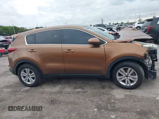 2018 Kia Sportage LX with VIN KNDPM3AC9J7481047, listed as a IAAI auction lot 41636184 with 160,385 mi miles. Bid and sale history available at carsss.com. Image 13.