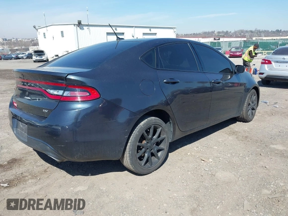 2013 Dodge Dart SXT with VIN 1C3CDFBA6DD330514, listed as a IAAI auction lot 41824401 with 165,352 mi miles and . Bid and sale history available at DreamBid. Image 4.