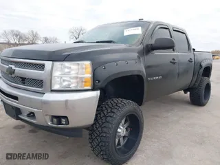 2012 Chevrolet Silverado 1500 LT with VIN 1GCPKSE72CF196471, listed as a IAAI auction lot 41294801 with 155,000 mi miles. Bid and sale history available at carsss.com. Image 2.