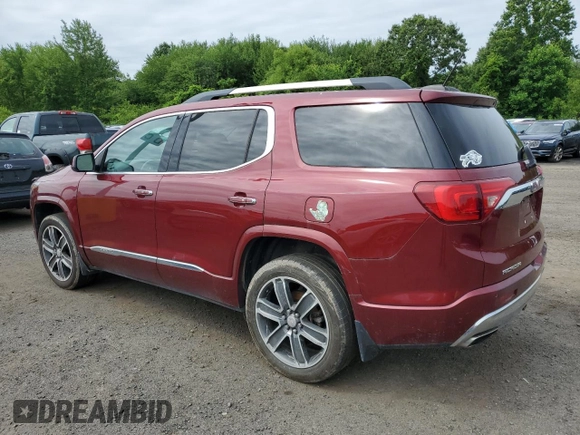2017 GMC Acadia Denali with VIN 1GKKNXLS2HZ191898, listed as a Copart auction lot 61416285 with 160,616 mi miles and Clean title. Bid and sale history available at DreamBid. Image 2.