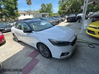 2017 Kia Cadenza Premium with VIN KNALC4J1XH5063296, listed as a Copart auction lot 54631805 with 84,447 mi miles and Salvage Title. Bid and sale history available at carsss.com. Image 1.
