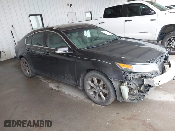 2012 Acura TL Tech Auto with VIN 19UUA8F50CA033550, listed as a IAAI auction lot 41897191 with 198,629 mi miles. Bid and sale history available at carsss.com. Image 13.