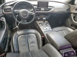 2018 Audi A6 Premium Plus with VIN WAUG8AFC6JN015182, listed as a Copart auction lot 62075175 with 89,363 mi miles and Clean title. Bid and sale history available at DreamBid. Image 8.