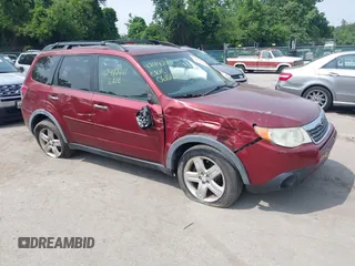2009 Subaru Forester X with VIN JF2SH63689H721560, listed as a IAAI auction lot 42442441 with 119,896 mi miles and . Bid and sale history available at DreamBid. Image 1.