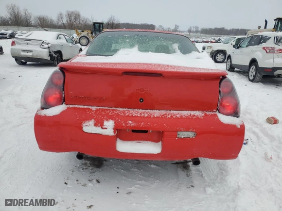 2000 Chevrolet Monte Carlo SS with VIN 2G1WX12K4Y9160449, listed as a Copart auction lot 44903335 with 154,860 mi miles and Clean Title. Bid and sale history available at carsss.com. Image 6.