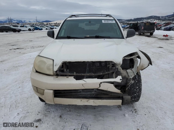 2005 Toyota 4Runner SR5 with VIN JTEZU14R150044912, listed as a Copart auction lot 89383795 with 267,534 mi miles and Clean Title. Bid and sale history available at carsss.com. Image 5.