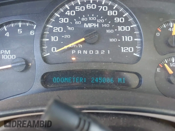 2006 Chevrolet Tahoe Z71 with VIN 1GNEK13T56R140732, listed as a IAAI auction lot 41929454 with 245,006 mi miles. Bid and sale history available at carsss.com. Image 7.