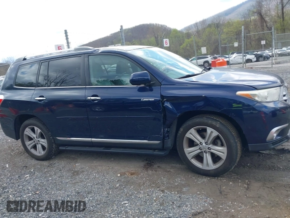 2012 Toyota Highlander Limited with VIN 5TDDK3EH7CS124909, listed as a IAAI auction lot 41982863 with 190,744 mi miles and . Bid and sale history available at DreamBid. Image 13.