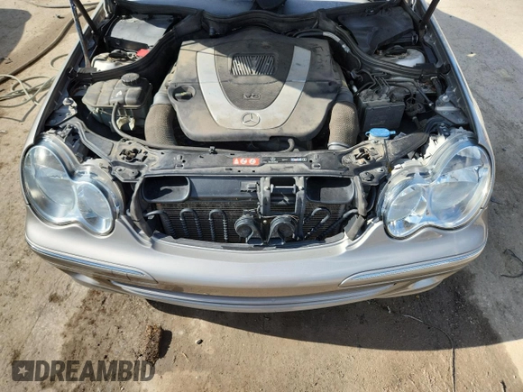 2007 Mercedes-Benz C 280 Luxury with VIN WDBRF54H97A936639, listed as a Copart auction lot 62025045 with 121,598 mi miles and Clean title. Bid and sale history available at DreamBid. Image 11.