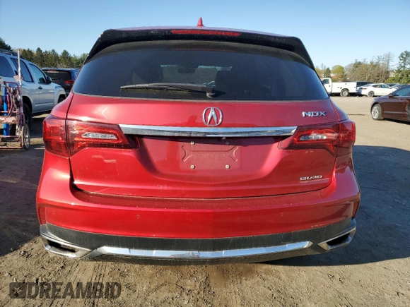 2019 Acura MDX Technology with VIN 5J8YD4H59KL003061, listed as a Copart auction lot 53265705 with 128,062 mi miles and Salvage title. Bid and sale history available at DreamBid. Image 6.
