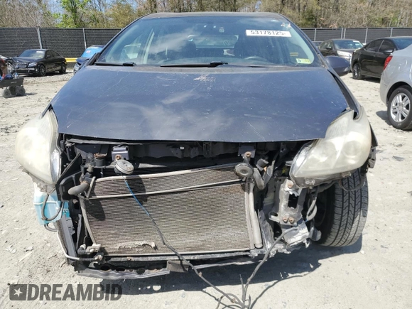 2010 Toyota Prius II with VIN JTDKN3DU5A0244933, listed as a Copart auction lot 53178125 with 236,124 mi miles and Salvage Title. Bid and sale history available at carsss.com. Image 5.