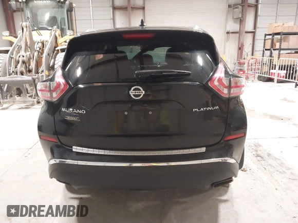 2018 Nissan Murano SV with VIN 5N1AZ2MG3JN189028, listed as a IAAI auction lot 41292450 with 126,997 mi miles and . Bid and sale history available at carsss.com. Image 17.