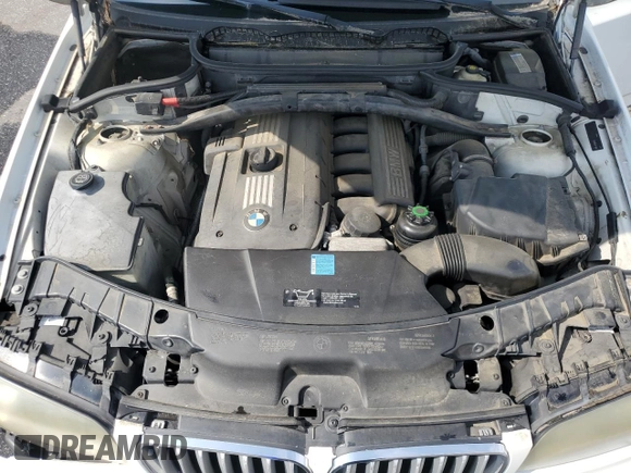 2007 BMW X3 3.0si with VIN WBXPC93477WF24672, listed as a Copart auction lot 60688365 with 140,919 mi miles and Salvage title. Bid and sale history available at DreamBid. Image 12.