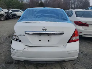 2009 Nissan Versa 1.8 S with VIN 3N1BC11E19L463266, listed as a Copart auction lot 47758755 with 111,257 mi miles and Salvage Title. Bid and sale history available at carsss.com. Image 6.