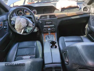 2012 Mercedes-Benz C 300 Sport with VIN WDDGF8BB5CA660243, listed as a Copart auction lot 59394845 with 176,880 mi miles and Salvage title. Bid and sale history available at DreamBid. Image 8.