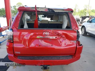 2021 Toyota 4Runner SR5 with VIN JTEEU5JR9M5232380, listed as a IAAI auction lot 42270096 with 84,329 mi miles and . Bid and sale history available at DreamBid. Image 16.
