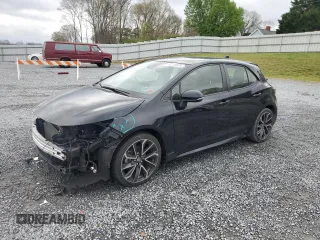 2020 Toyota Corolla Hatchback XSE with VIN JTNC4RBE1L3086271, listed as a Copart auction lot 50219525 with 65,077 mi miles and Salvage Title. Bid and sale history available at carsss.com. Image 1.
