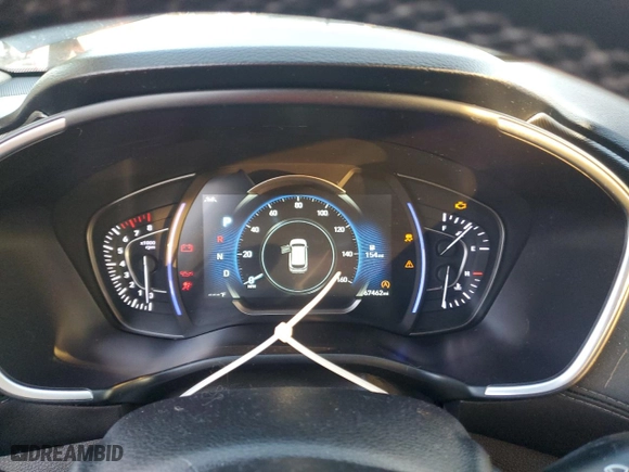 2020 Hyundai Santa Fe SEL with VIN 5NMS3CAD1LH243422, listed as a Copart auction lot 44535815 with 67,462 mi miles and Salvage Title. Bid and sale history available at carsss.com. Image 9.