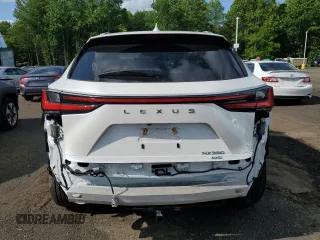 2024 Lexus NX 350 Luxury with VIN 2T2HGCEZ1RC048676, listed as a Copart auction lot 58994635 with 13,229 mi miles and Salvage title. Bid and sale history available at DreamBid. Image 6.