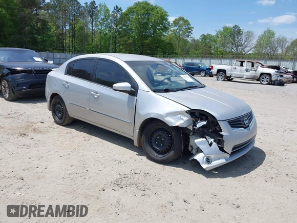 2012 Nissan Sentra 2.0 with VIN 3N1AB6APXCL650445, listed as a IAAI auction lot 42084630 with 158,014 mi miles and . Bid and sale history available at DreamBid. Image 1.