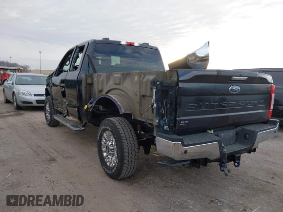 2021 Ford Super Duty F-250 SRW XL with VIN 1FT7X2B65MEC48955, listed as a IAAI auction lot 38286517 with 41,205 mi miles. Bid and sale history available at carsss.com. Image 3.