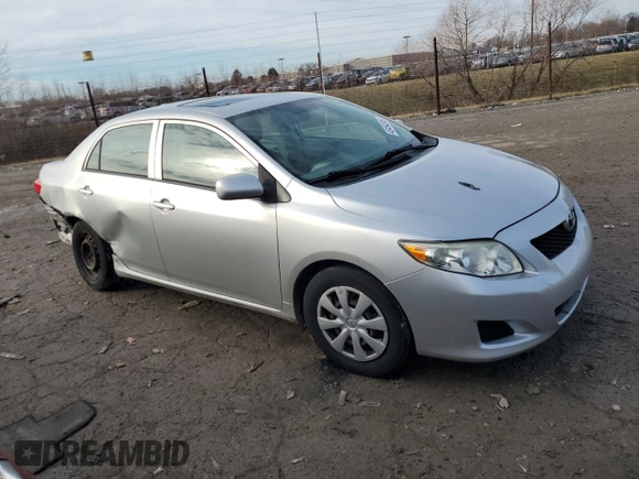 2009 Toyota Corolla with VIN 2T1BU40E59C133095, listed as a Copart auction lot 43454245 with 135,017 mi miles and Salvage Title. Bid and sale history available at carsss.com. Image 4.