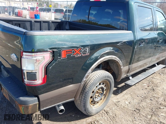 2015 Ford F-150 XLT with VIN 1FTEW1EGXFFC82332, listed as a IAAI auction lot 41922481 with 127,656 mi miles. Bid and sale history available at carsss.com. Image 6.