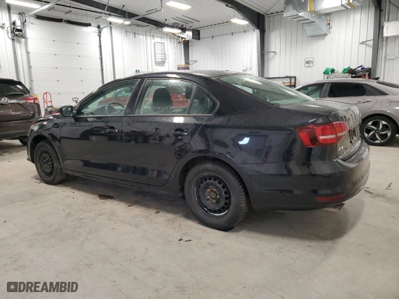 2017 Volkswagen Jetta 1.4T S with VIN 3VW167AJ6HM205704, listed as a Copart auction lot 49948405 with 132,753 mi miles and Salvage Title. Bid and sale history available at carsss.com. Image 2.