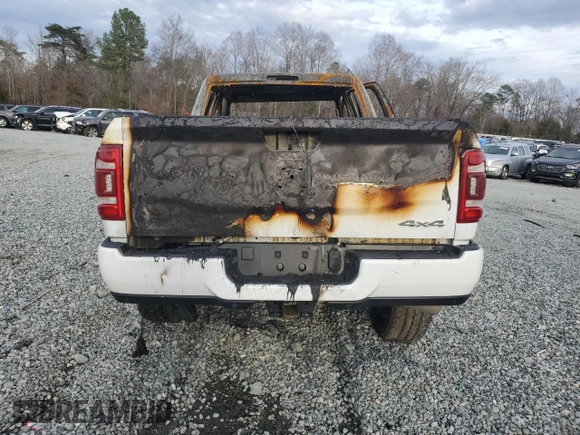 2023 Ram 2500 Big Horn with VIN 3C6UR5DL7PG512358, listed as a Copart auction lot 85675444 with 0 mi miles and Salvage Title. Bid and sale history available at carsss.com. Image 6.