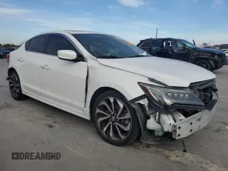 2017 Acura ILX w/Premium/A-SPEC Pkg with VIN 19UDE2F87HA000628, listed as a Copart auction lot 82683224 with 0 mi miles and Salvage Title. Bid and sale history available at carsss.com. Image 4.