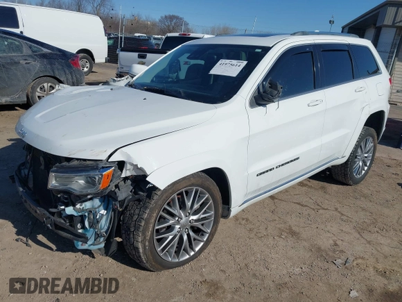 2018 Jeep Grand Cherokee Summit with VIN 1C4RJFJT4JC212819, listed as a IAAI auction lot 41975614 with 88,112 mi miles and . Bid and sale history available at DreamBid. Image 18.
