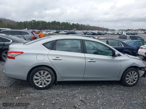 2014 Nissan Sentra SV with VIN 3N1AB7AP4EY214346, listed as a IAAI auction lot 41693741 with 88,900 mi miles. Bid and sale history available at carsss.com. Image 13.