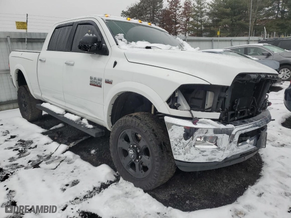 2018 Ram 2500 Laramie with VIN 3C6UR5FJ8JG173113, listed as a Copart auction lot 84708244 with 72,155 mi miles and Salvage Title. Bid and sale history available at carsss.com. Image 4.