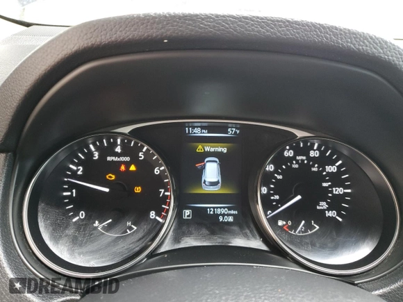 2015 Nissan Rogue SV with VIN KNMAT2MV6FP526890, listed as a Copart auction lot 53944835 with 121,890 mi miles and Clean Title. Bid and sale history available at carsss.com. Image 9.