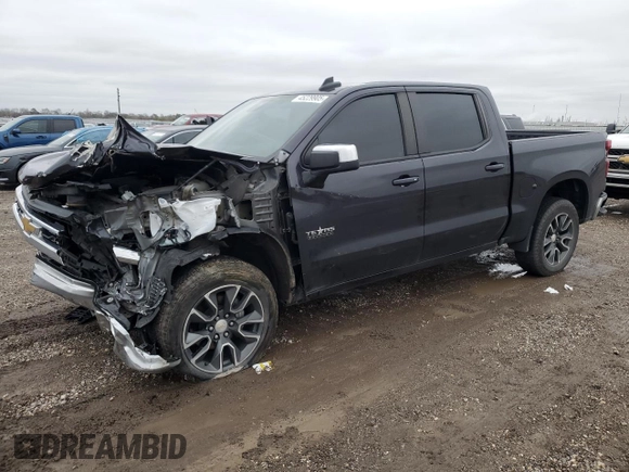 2023 Chevrolet Silverado 1500 LT with VIN 2GCPACED1P1108361, listed as a Copart auction lot 45229905 with 29,219 mi miles and Salvage Title. Bid and sale history available at DreamBid. Image 1.