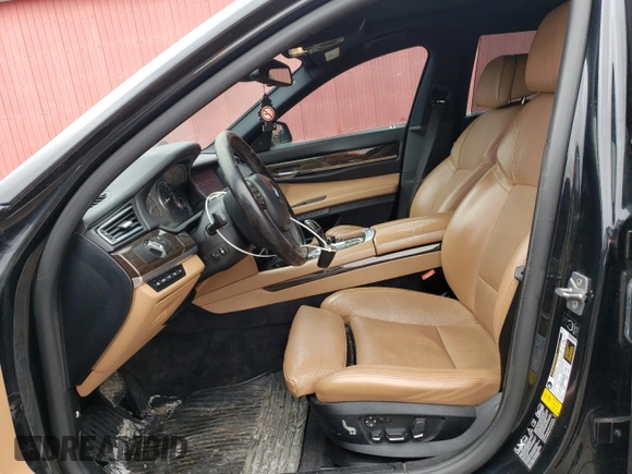 2011 BMW 7 Series 750Li xDrive with VIN WBAKC8C51BC433184, listed as a Copart auction lot 50345755 with 257,206 mi miles and Clean Title. Bid and sale history available at carsss.com. Image 7.
