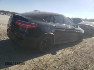 2018 Mercedes-Benz GLC with VIN WDC0J8KB7JF432426, listed as a Copart auction lot 42145025 with 34,489 mi miles and Salvage Title. Bid and sale history available at carsss.com. Image 3.