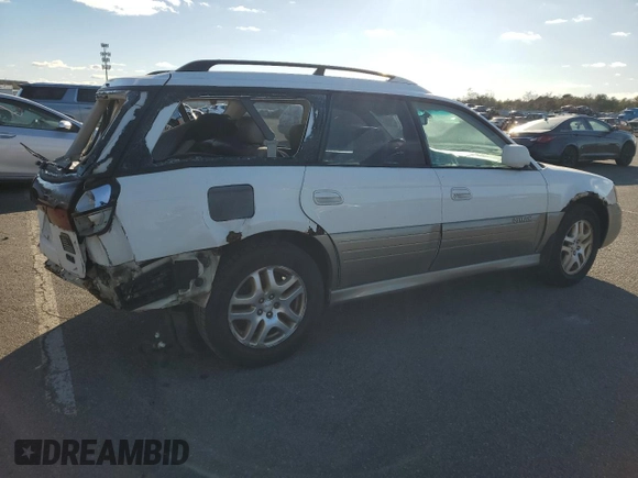 2001 Subaru Legacy Outback Limited with VIN 4S3BH686517636872, listed as a Copart auction lot 88520015 with 198,056 mi miles and Salvage title. Bid and sale history available at DreamBid. Image 3.