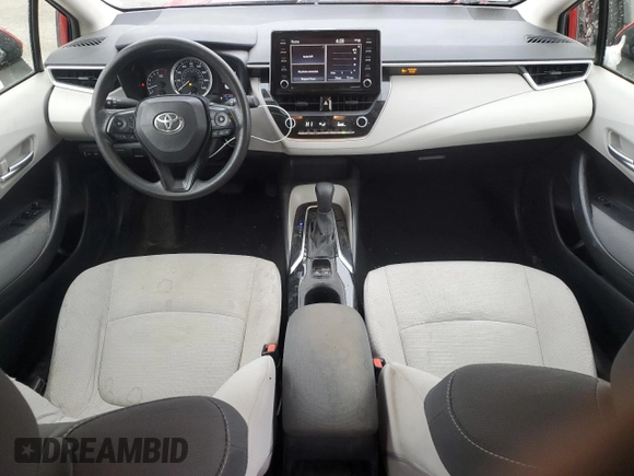 2021 Toyota Corolla LE with VIN JTDEPMAE8MJ138467, listed as a Copart auction lot 42791315 with 51,513 mi miles and Salvage Title. Bid and sale history available at DreamBid. Image 8.