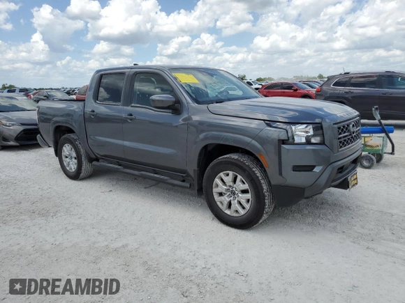 2022 Nissan Frontier S with VIN 1N6ED1EK8NN682787, listed as a Copart auction lot 49349333 with 11,714 mi miles. Bid and sale history available at carsss.com. Image 4.