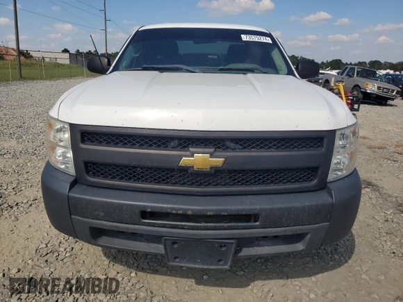 2011 Chevrolet Silverado 1500 Work Truck with VIN 1GCRCPEAXBZ221256, listed as a Copart auction lot 73575274 with 137,583 mi miles and Salvage Title. Bid and sale history available at DreamBid. Image 5.