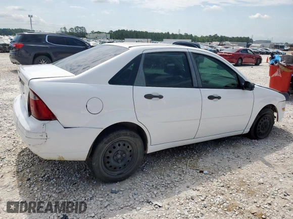 2007 Ford Focus S with VIN 1FAHP34NX7W225626, listed as a Copart auction lot 58202395 with 157,844 mi miles and Salvage title. Bid and sale history available at DreamBid. Image 3.