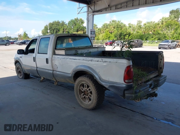 2002 Ford F-250 XL with VIN 1FTNW20L52ED26196, listed as a IAAI auction lot 42602169 with 176,720 mi miles and . Bid and sale history available at DreamBid. Image 3.