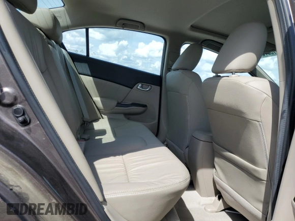 2012 Honda Civic EX-L with VIN 2HGFB2F92CH572839, listed as a Copart auction lot 51507805 with 95,881 mi miles and Salvage Title. Bid and sale history available at DreamBid. Image 10.